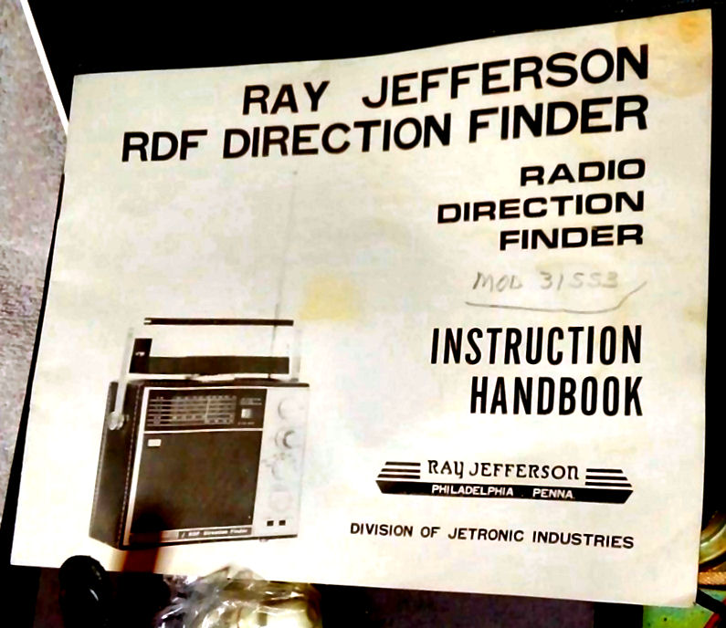 Ray Jefferson 3155 RDF Direction Finder